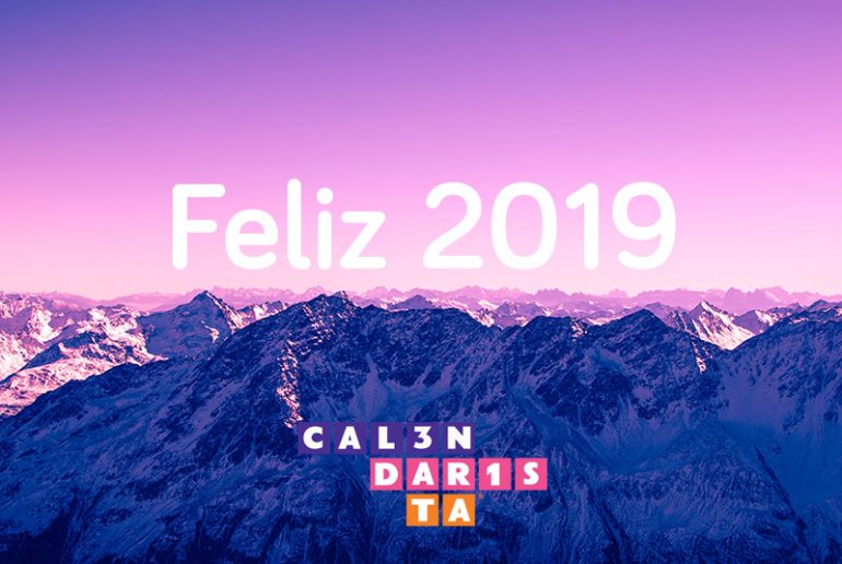Feliz 2019 calendarista